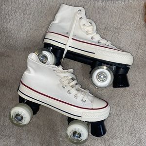 Converse style roller skates